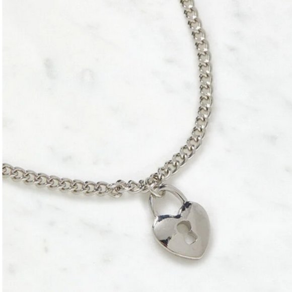 New L.A. Hearts Silver Heart Bracelet - Picture 2 of 4